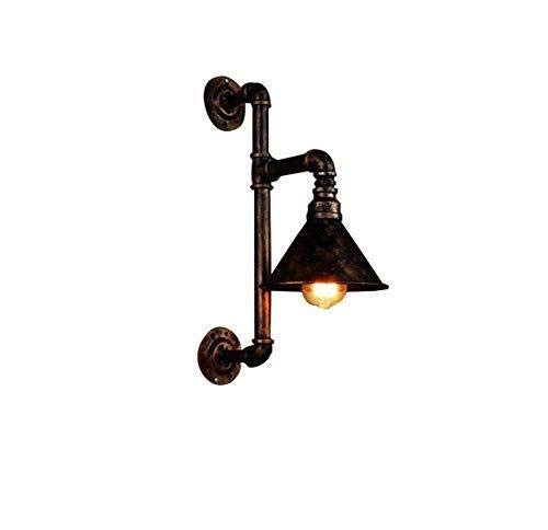 CNCDRS Ferme Tube Cafe Bar Wall Lantern Water Pipe rustique industriel Vintage simple Décoration Steampunk salle à manger Wall Light Chambre Cover
