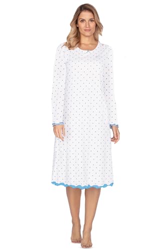 Chemise de nuit e.Femme Marion 333 coton modal ecru 42