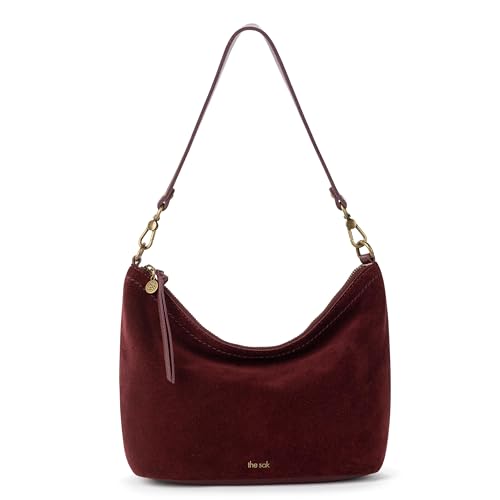 Image of The Sak Jasmine Small Hobo Bag - Leather Shoulder Purse with Zipper