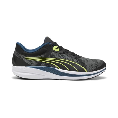 PUMA Mens Redeem Profoam Engineered Running Sneakers Shoes - Black, Grey