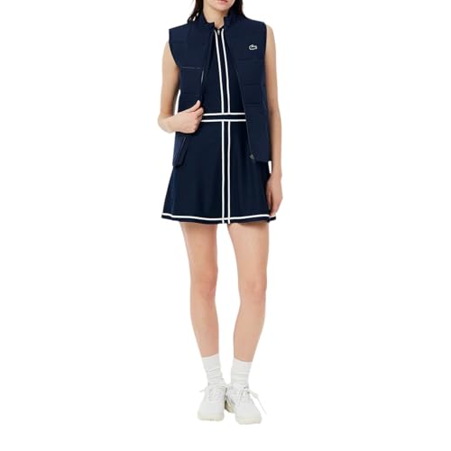 Lacoste Womens Sport Ultra Dry Heritage Trim Golf Dress4