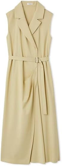 FRAY I.D / 25ss/ドレープテーラードジレワンピース/O/ポリエステル/IVO/FWFO252088 Amazon.co.jp: ドレープテーラードジレワンピース FWFO252088YEL0