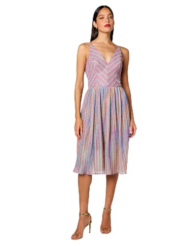 Image of Dress The Population Women's Haley Fit and Flare Midi Dress