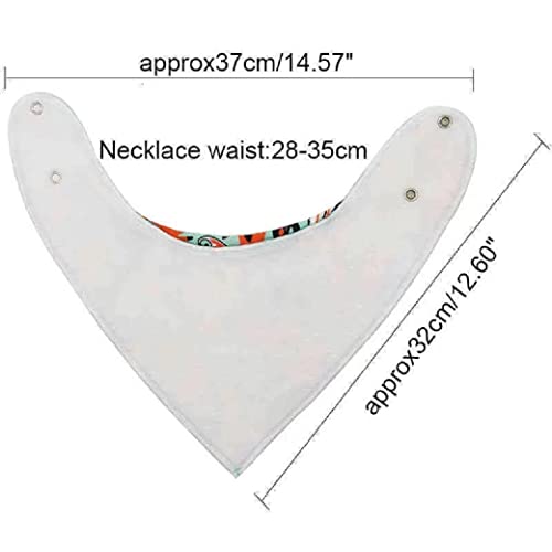 OnlyBee 6 Pack - Baby Feeding/Drool Bibs (6 Random Girls Mix) - Image 4