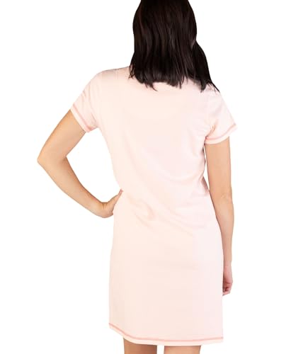 Image of Lazy One Women's Novelty Nightshirt - Funny Cotton Nightgown, Cute V-neck Sleep Shirts, Women's Sleepwear