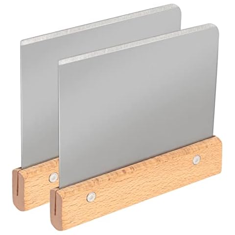 DONQL Cortador de Masa de Acero Inoxidable con Mango de Madera Cover