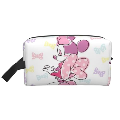 ミッキーマウス 化粧ポーチ トイレタリーバッグ トラベルバッグ 軽量 ミニポーチ おしゃれで かわいい 化粧品収納袋 人気 アニメ ユニセックス 男女兼用