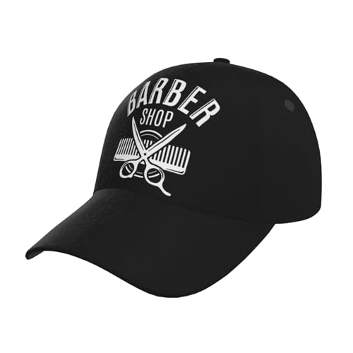 Barber Shop Baseball Hats for Men and Women - Classic Adjustable Hats