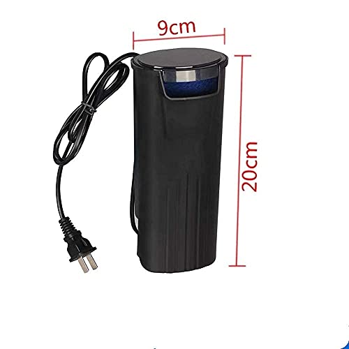 Technologymatter Turtle Filter Submersible Low Water Level Waterfall Filter Turtle Tank Aquarium Filter (Black Filter) #TOP6