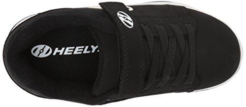 HEELYS HEELYS Kids' Dual Up X2 Sneaker, Schwarz/Weiß, 2 Little Kid