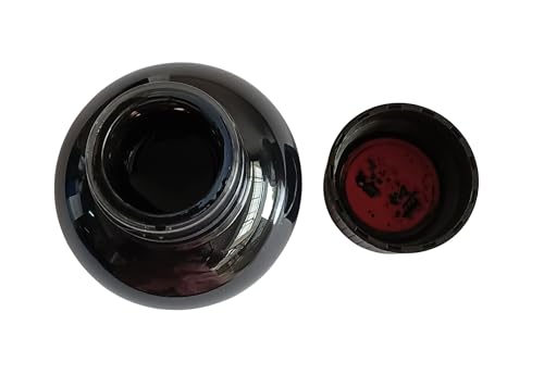 Image of GOLD LEAF Hero234A Fountain Pen Ink Bottle - 70ml Black, Non-Carbon Ink for Fountain Pen, Calligraphy Pens, Dip Pens, Teachers, Students & Office Writing - Premium Gift.