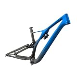 Telaio in carbonio T1100 con design a sospensione completa.