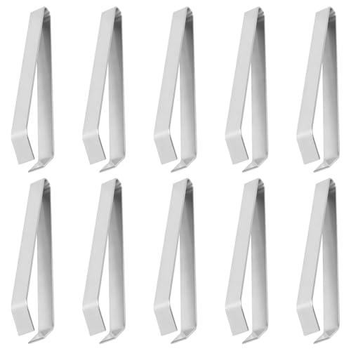 LIFKOME 10 Pinzas De Cocina De Grado Alimenticio Pinzas Manuales Para Pescado Herramienta Para Quitar Espinas De Pescado