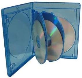 New 4 Viva Elite Blu-ray Replacement Case 15mm Hold 5 Discs (5 Tray)