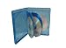 15mm Viva Elite Hold 5 Discs Blu-ray Replacement Case 5 Pack (5 Tray)