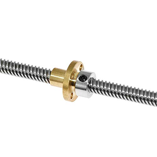 Zeberoxyz ZE038 10 Pcs/Pack 8Mm Shaft Lock Collar T8 Lead Screw Lock Ring Stainless Steel Material Isolation Apply thumb #1