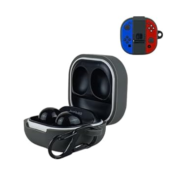 NERDCASE, Case, Capa, Capinha Formato Video Game, Silicone, Compatível com Galaxy Buds 2, Live, Pro, FE