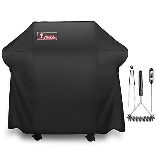 7106 Cover for Weber Spirit 200 and 300 Series Gas Including Grill Brush, Tongs and Thermometer