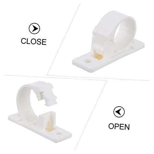 Angoily 20Pcs Prendedor Organizador De Fone De Ouvido Fixação De Cabo Doméstico Clipes De Fio Pegajo