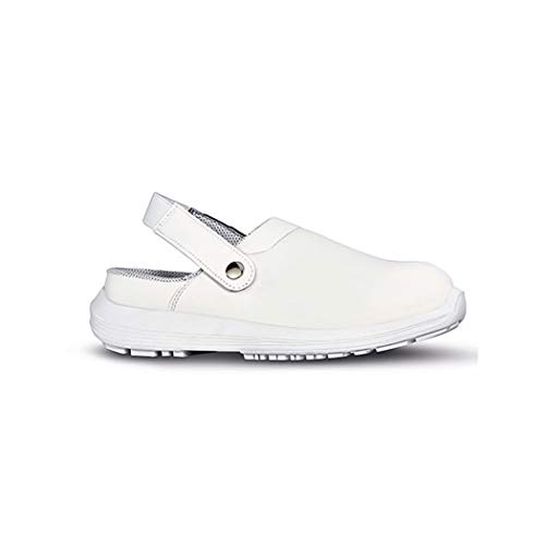 U-POWER UW60041-44 - Calzado de seguridad gama WHITE68&BLACK modelo SURGE SB E A FO SRC Talla 44