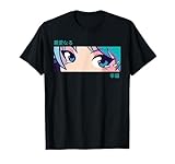 Anime Girl Eyes - Japan Culture Art - Japanese Aesthetic T-Shirt