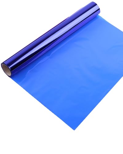 Chocople カラーセロハン カラーセロファン ロール セロハン 梱包 ラッピング 手芸 幅40cm×長さ30m (ブルー)
