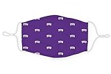 Top of the World NCAA TCU Horned Frogs Unisex All Over Print Team Icon Face Mask, TCU Horned Frogs...