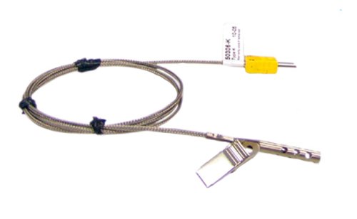 Cooper-Atkins 50306-K Type K Air Oven/Freezer Thermocouple Probe with Clip, -100 to +600