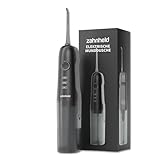 Zahnheld® Munddusche AQUADENT A2 | Kabellos | Für unterwegs und zu Hause | Water Flosser | Fördert eine effektive Reinigung der Zahnzwischenräume | 3 Programme