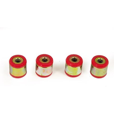 Prothane (8-309) 88-00 Honda Civic Rear Compensator Arm Bushings - Red Cover