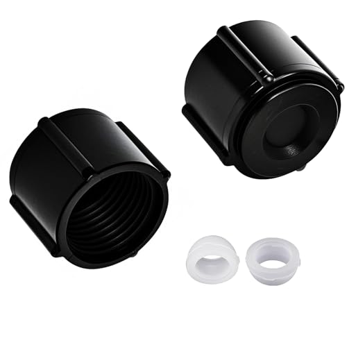 Image of RV Low Point Drain Seals and Caps for RV /Camper /Travel Trailer - 1 /2 Inch Hot & Cold Water Lines