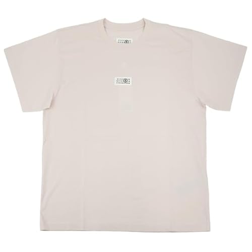 [MM6 Maison Margiela] �G���G���V�b�N�X NUMERIC LOGO LABEL T-SHIRT/SH0GC0071 M20170 231 (JP, �A���t�@�x�b�g, L, �W��, ���C�g�s���N) [���s�A���i]