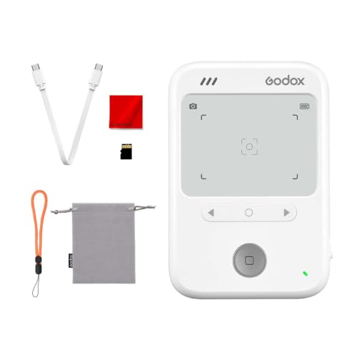 【日本人運営の正規代理店】Godox C100 透明ディスプレイ ビューファインダーカメラ ライトメーター（露出計）搭載 USB Type-C充電 TFカード対応（収納ケース, ストラップ, 32GB TFカード, 日本語説明書付）