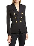 Stil: Eleganter Bolero Jacke, Schulterjacke, kurz geschnittener offener Stil, Damen kurze Jacke, Elegante Kurz Blazerjacke
