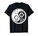 Jeu de cordes Yin Yang pour guitare électrique et acoustique T-Shirt