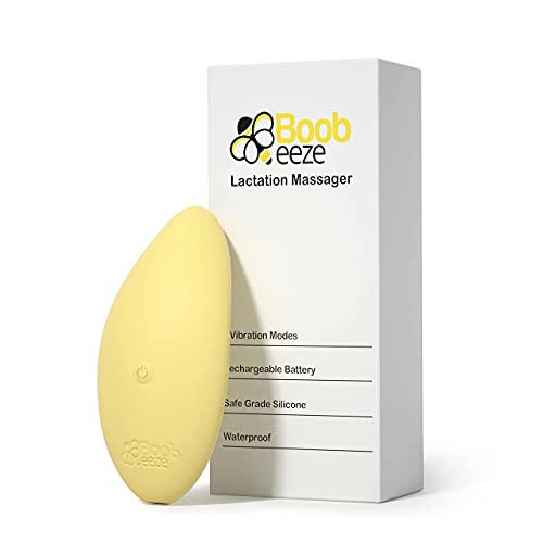 Boob eeze Lactation Massager, Breast Feeding Support for Clogged Ducts, May Improve Milk Flow, Waterproof