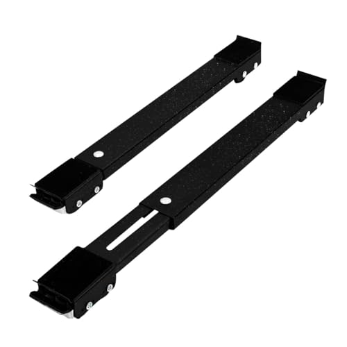Suporte Com Rodinhas Base Ajustável Máquina Lavar Fogão Geladeira Móveis Resistente T3X Premium