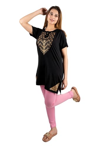 Image of Long Tshirts for Women Combo of 2 | Women Long t Shirt| Long Shirt for Women |Long T-Shirts for Women