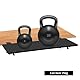 QWORK® Ergonomische Schreibtisch Verlängerung, Faltbare Tastaturablage und Armauflage, 64 x 24 cm, Klemmdesign, für Zuhause und Büro