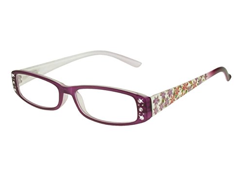 gl2160ppl Harper púrpura gafas de lectura con cristal detalle goodlookers Retro
