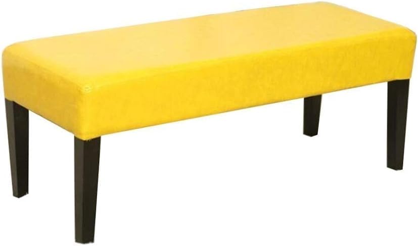 Repose-Pieds Ottoman en Similicuir de 100 cm de Long pour Entrée