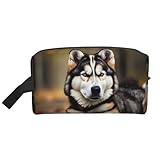 huskystarcraft instagram Talla única: bolsa organizadora de artículos de aseo de viaje portátil y de gran capacidad, 10 x 6.2 x 4.9 pulgadas, perfecta para poner en bolsos y maletas, un compañero de viaje perfecto para ti.