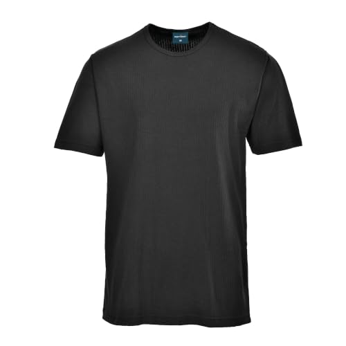 Image of Portwest B120 Thermal T-Shirt Short Sleeve Machine Washable Pull-On Design