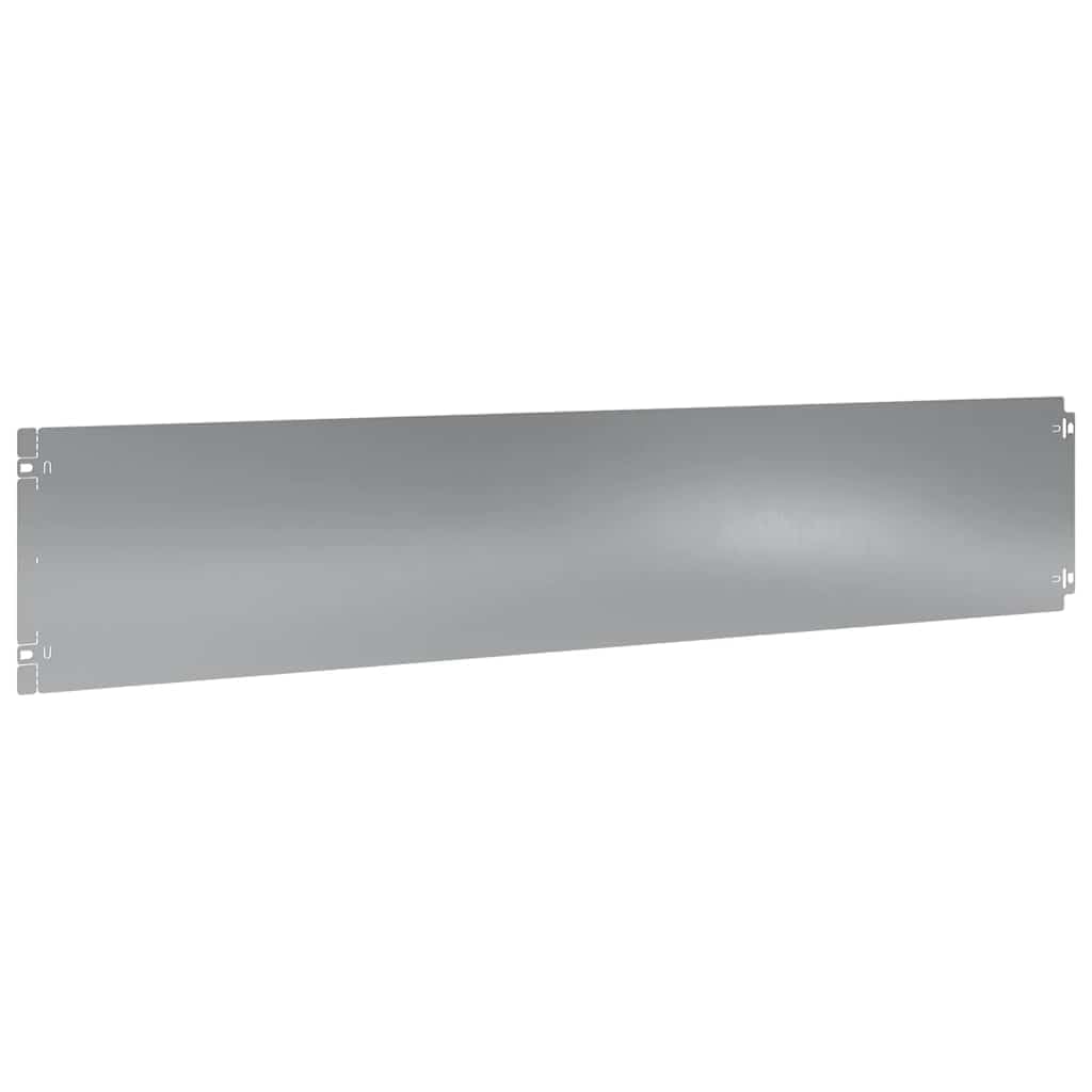 Krawędź trawnika 10 szt. 20 x 103 cm stal galwanizowana srebrna