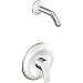 Moen T2802NHBN Method Single Handle PosiTemp Pressure Balanced Shower Trim, Brushed Nickel