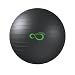 Exercise Ball -Professional Grade Exercise Equipment Anti Burst Tested with Hand Pump- Supports 2200lbs- Includes Workout Guide Access- 55cm/65cm/75cm/85cm Balance Balls (Dark Grey, 65 cm)