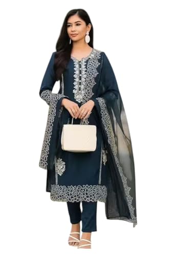 Ensemble kurti Yashika en georgette de qualité supérieure avec dupatta