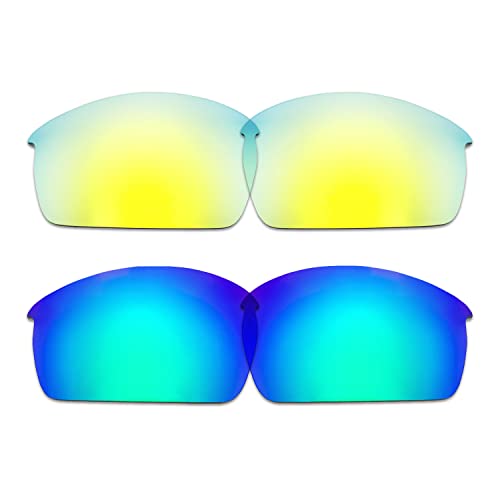 Lentilles pour Oakley Bottlecap : lot de 2 paires de rechange colorées