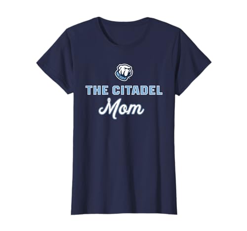 Citadel Bulldogs Classic Cursive Icon - The Citadel Mom T-Shirt