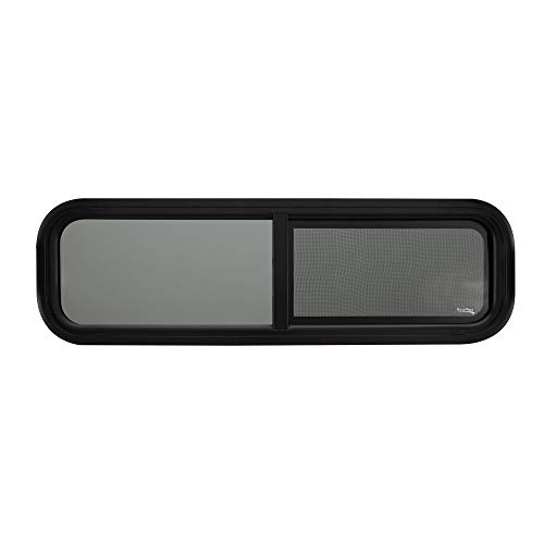 Recpro Rv Window | 42" W X 12" H | Teardrop Horizontal Slide | Rv Window Replacement | Optional 1 1/2" Trim (1 Window, No Trim Kit) | Made In Usa #TOP4